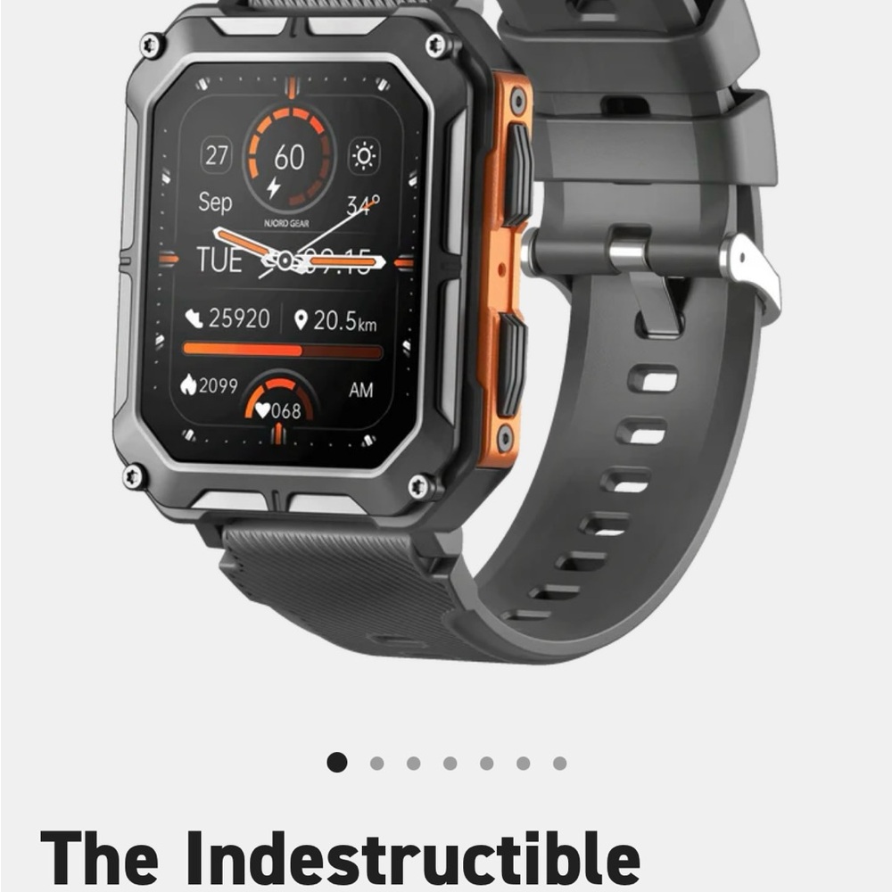 Njord Gear Men’s The Indestructible Smart Watch